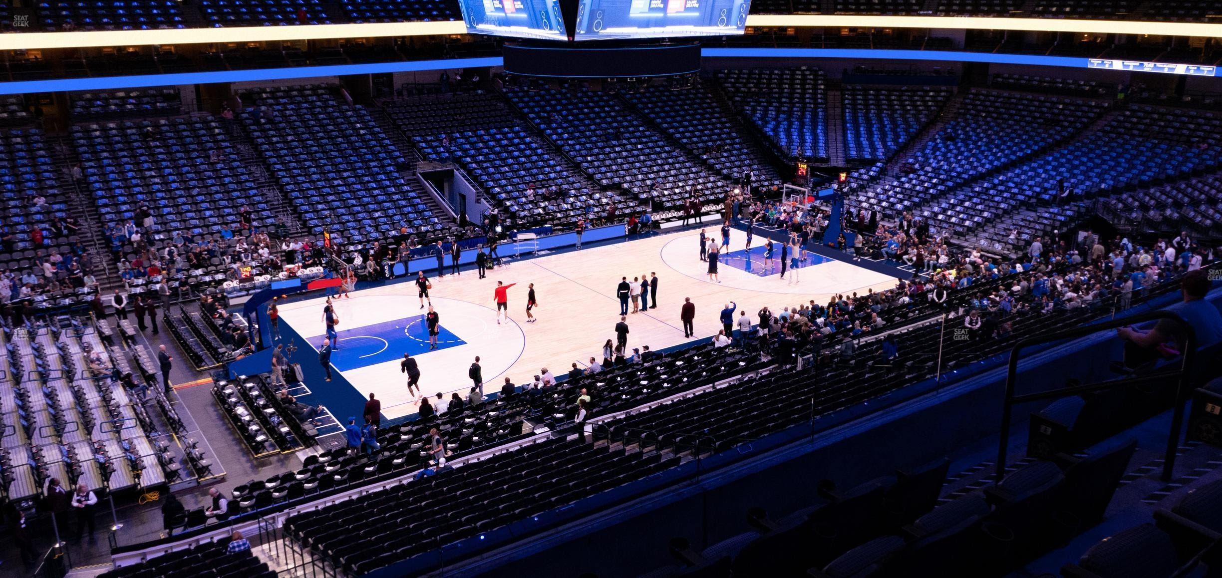 American Airlines Center - Section 212 Seat View