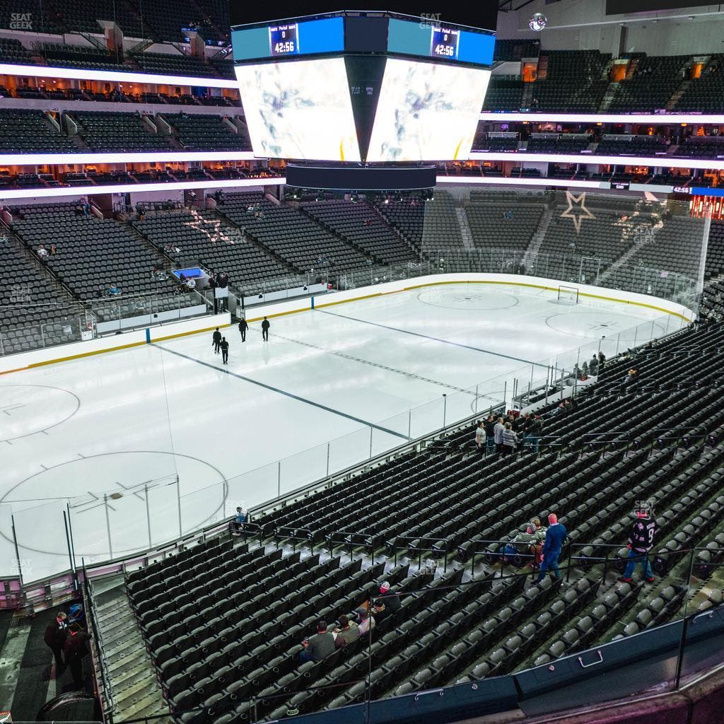 American Airlines Center - Section 213 Seat View