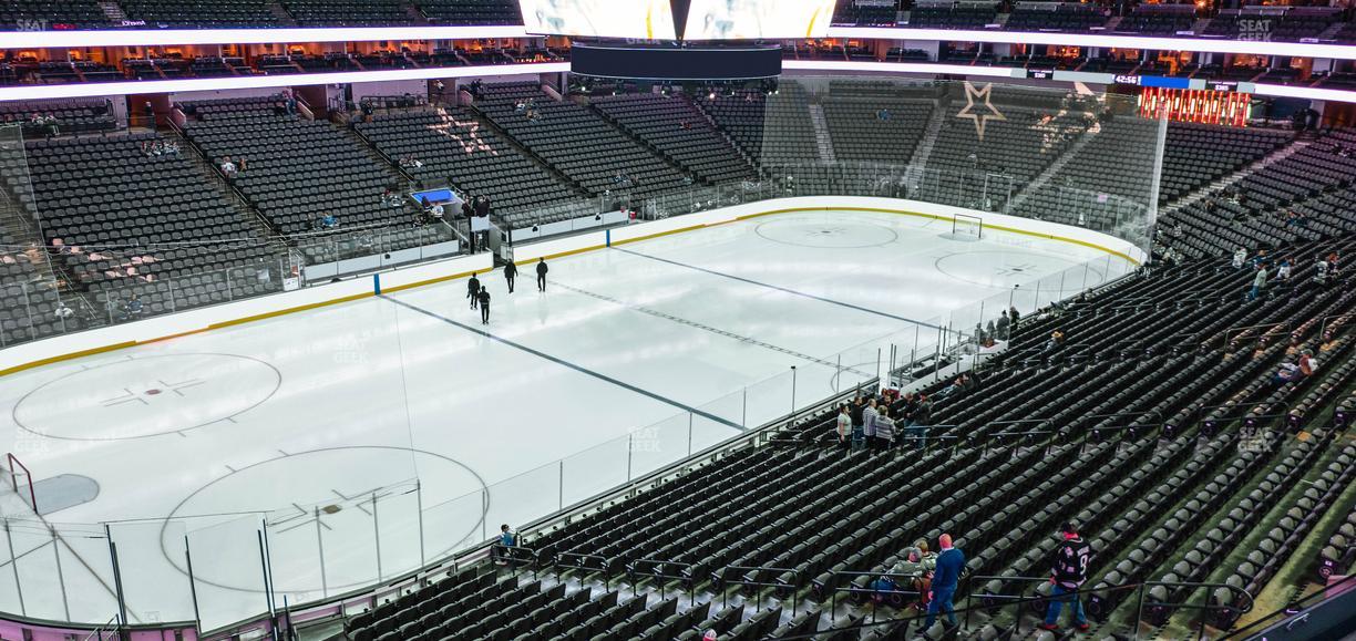 American Airlines Center - Section 213 Seat View