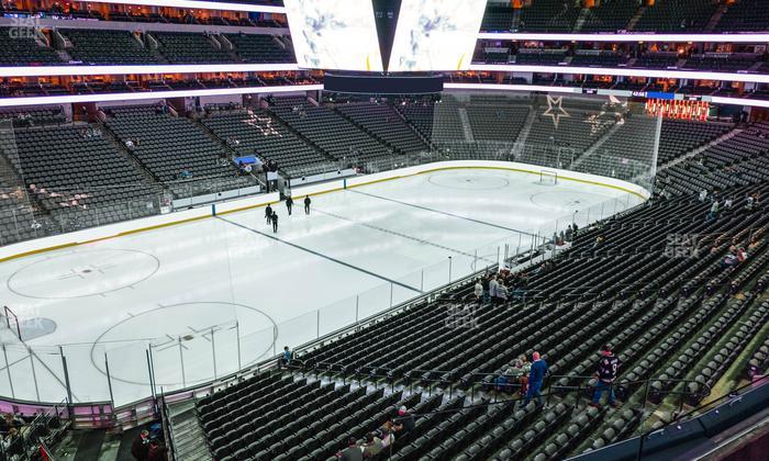 American Airlines Center - Section 213 Seat View