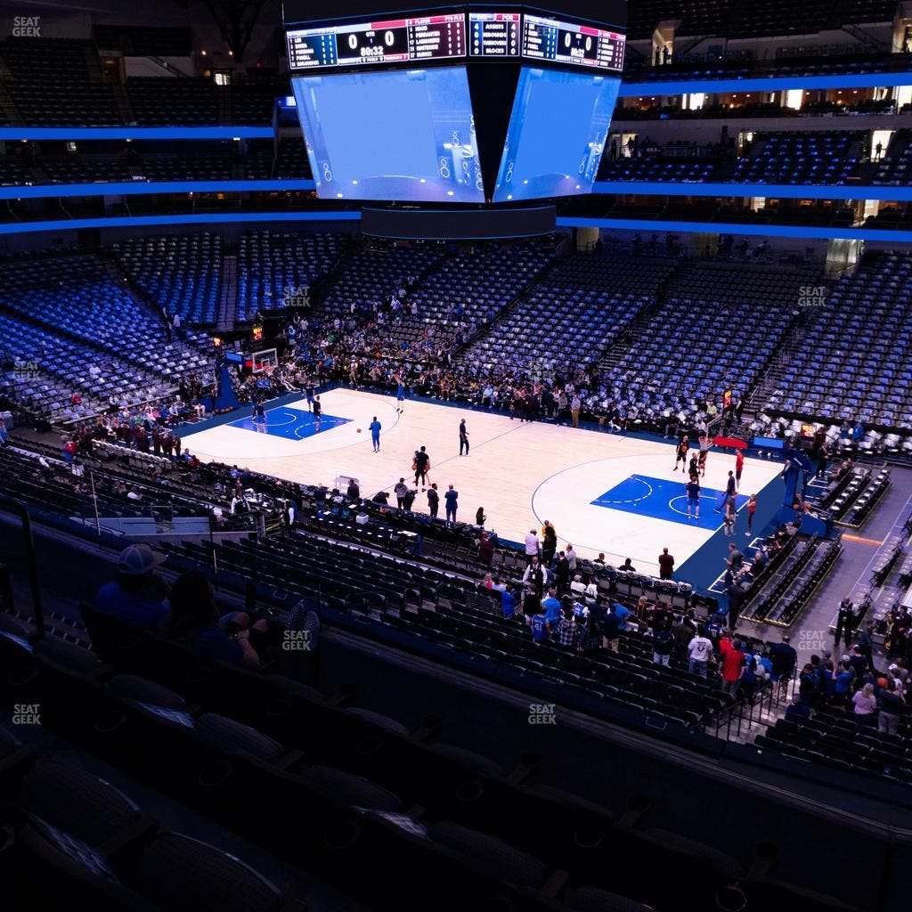 American Airlines Center - Section 215 Seat View
