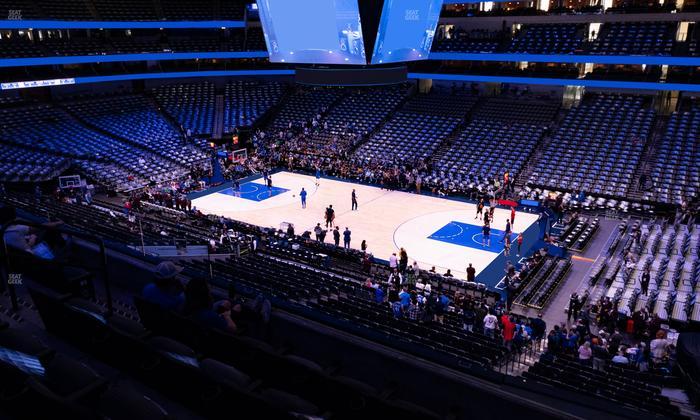 American Airlines Center - Section 215 Seat View