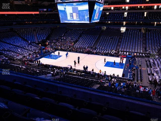 American Airlines Center - Section 216 Seat View