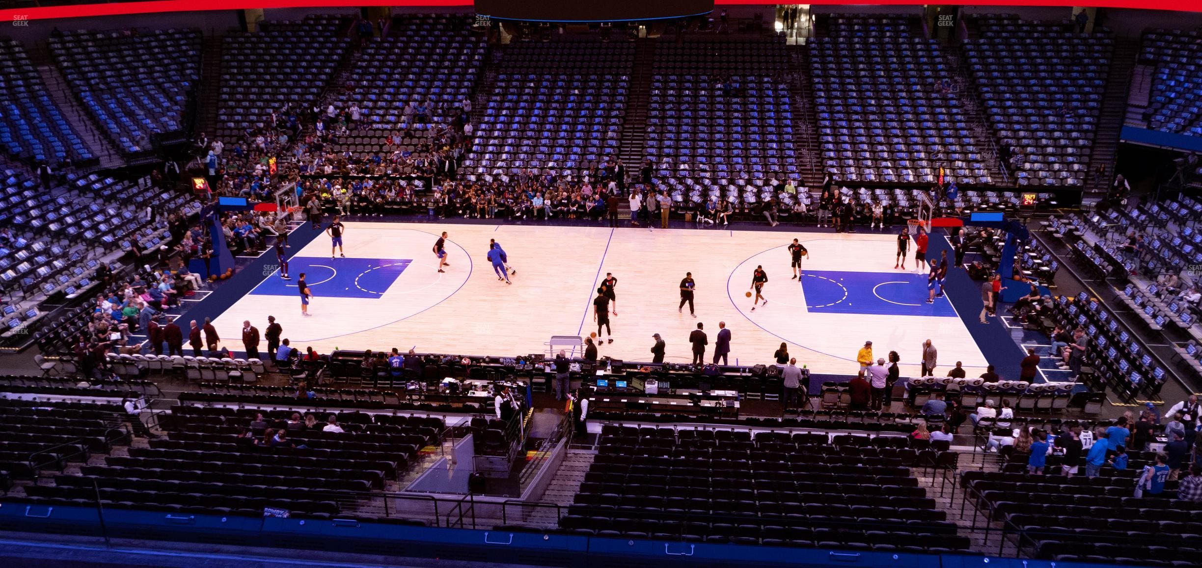 American Airlines Center - Section 217 Seat View