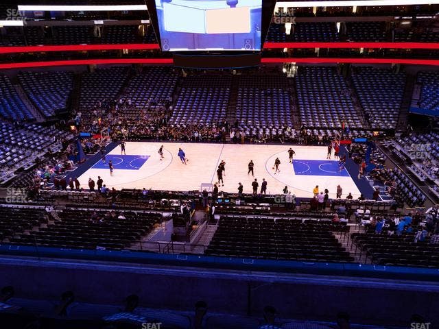 American Airlines Center - Section 217 Seat View