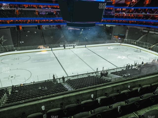 American Airlines Center - Section 219 Seat View