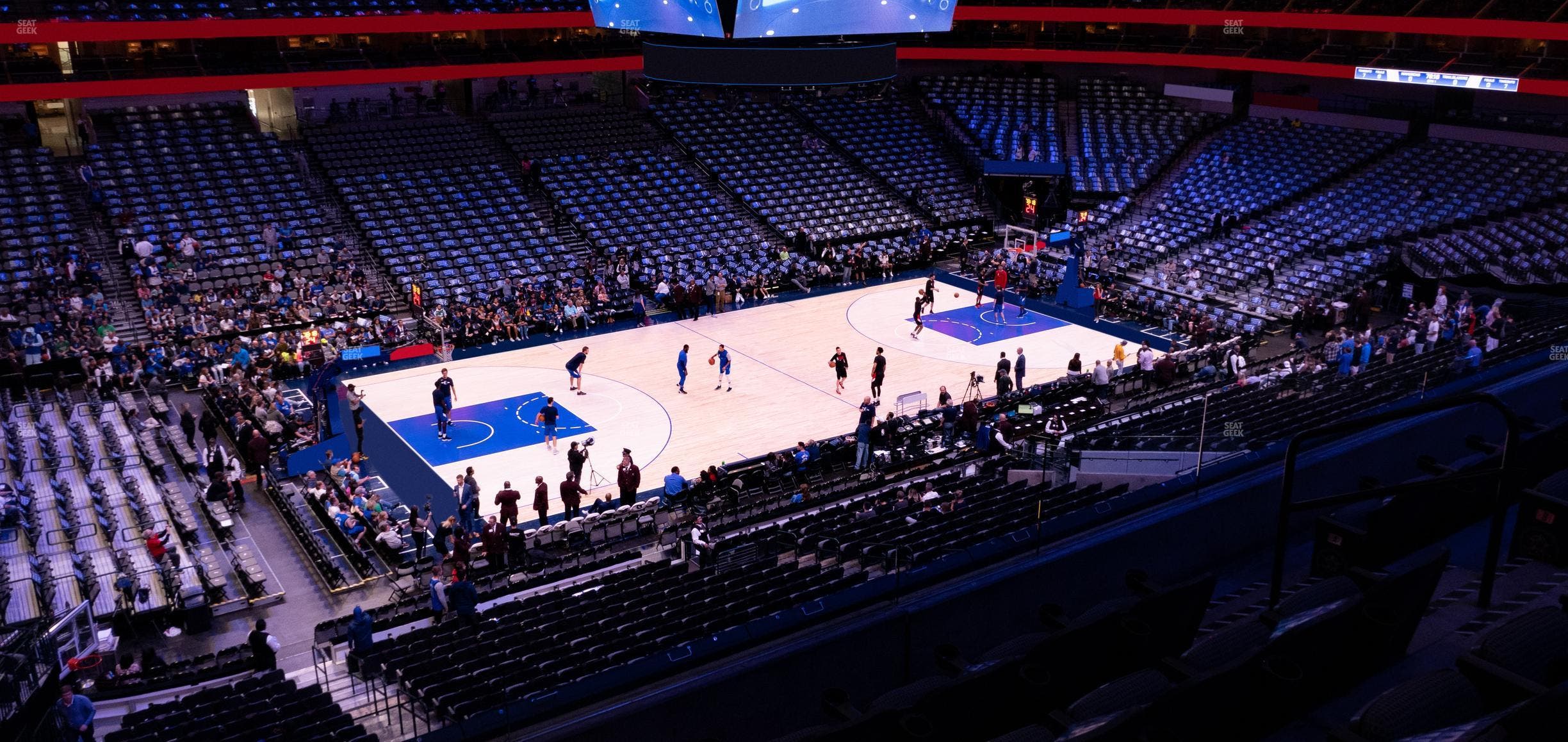 American Airlines Center - Section 220 Seat View