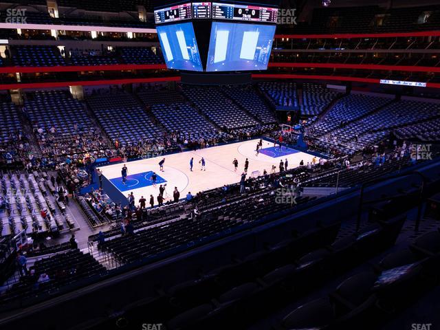 American Airlines Center - Section 220 Seat View