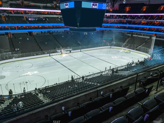 American Airlines Center - Section 220 Seat View
