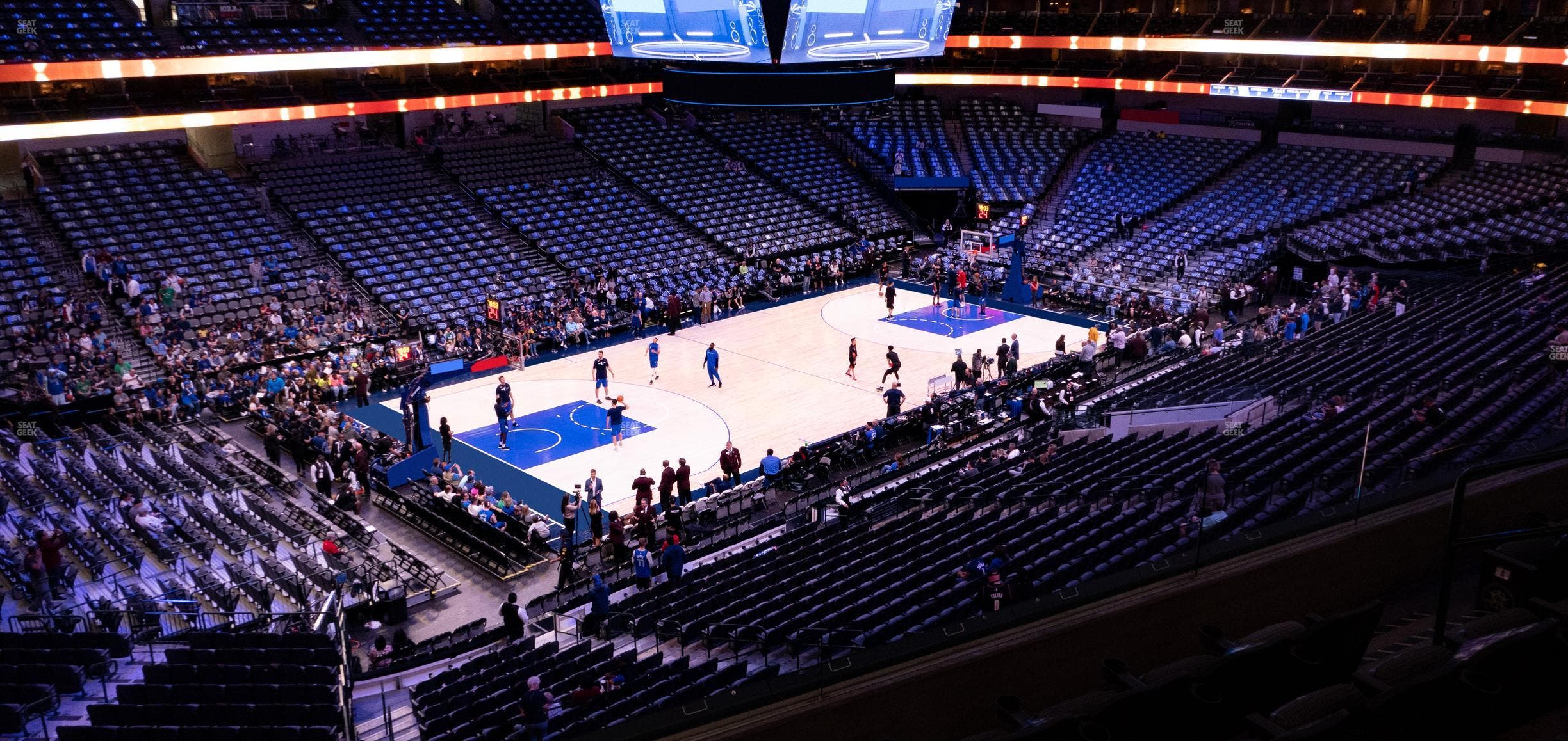 American Airlines Center - Section 221 Seat View