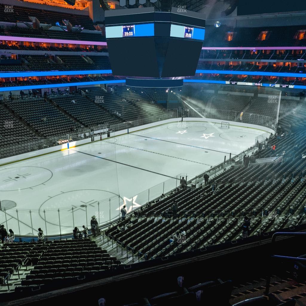 American Airlines Center - Section 222 Seat View