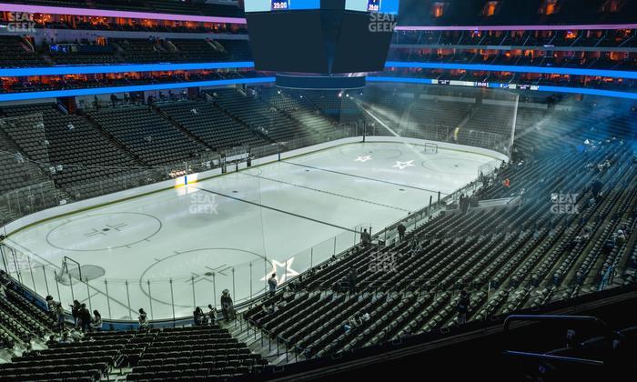 American Airlines Center - Section 222 Seat View
