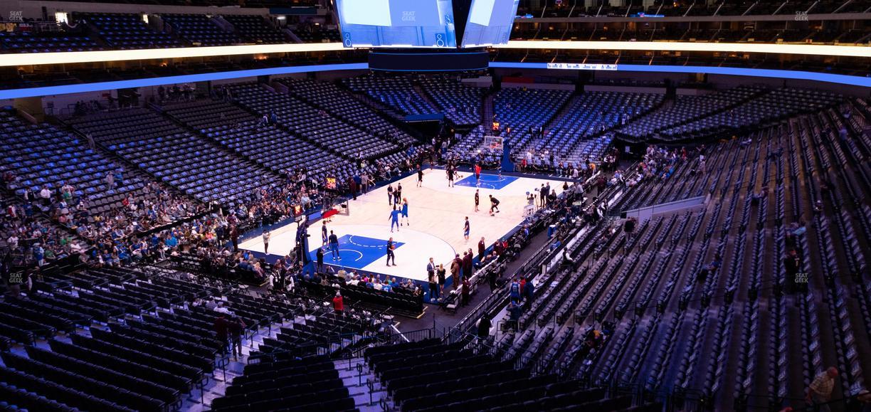 American Airlines Center - Section 224 Seat View