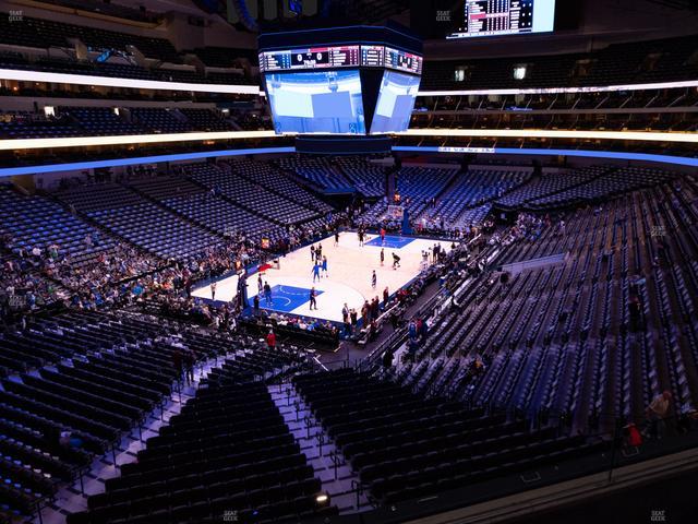 American Airlines Center - Section 224 Seat View