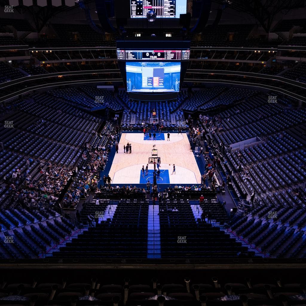 American Airlines Center - Section 301 Seat View