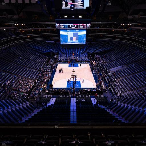 American Airlines Center - Section 301 Seat View