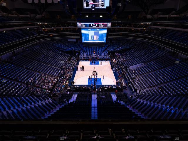 American Airlines Center - Section 301 Seat View