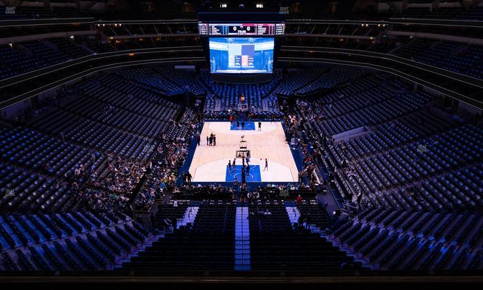 American Airlines Center - Section 301 Seat View