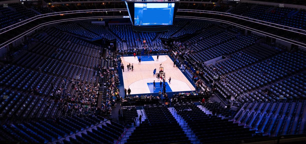 American Airlines Center - Section 302 Seat View