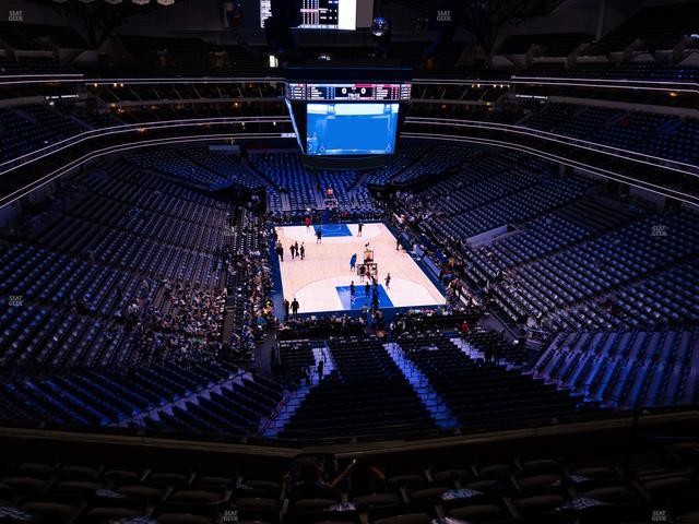 American Airlines Center - Section 302 Seat View
