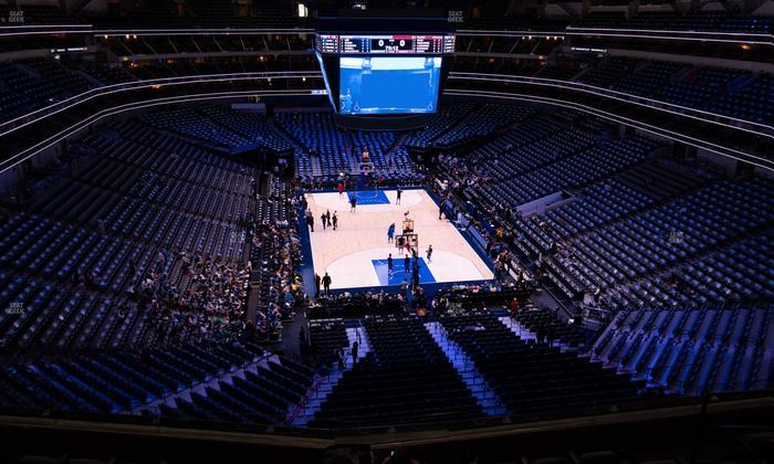 American Airlines Center - Section 302 Seat View