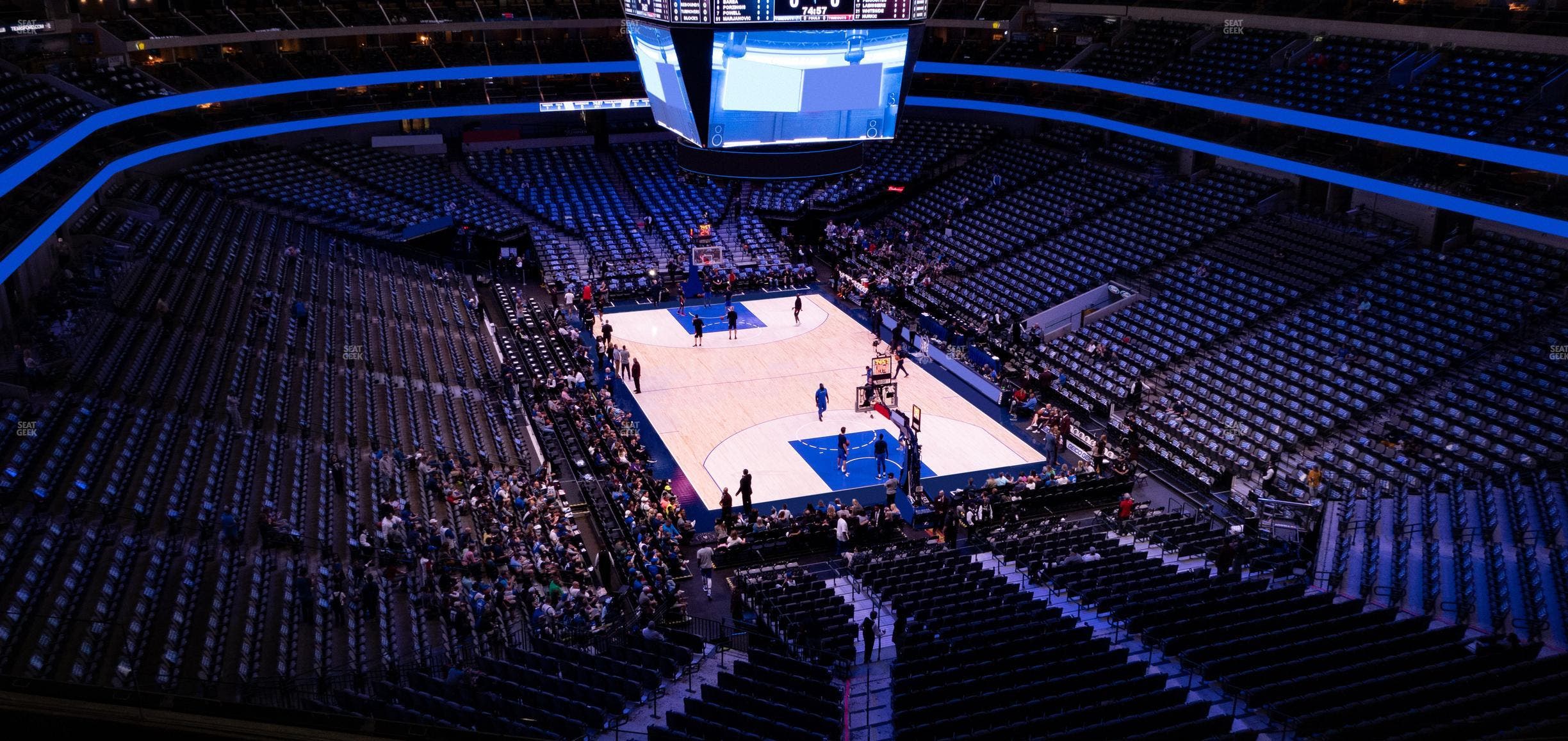 American Airlines Center - Section 303 Seat View