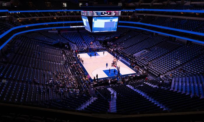 American Airlines Center - Section 303 Seat View