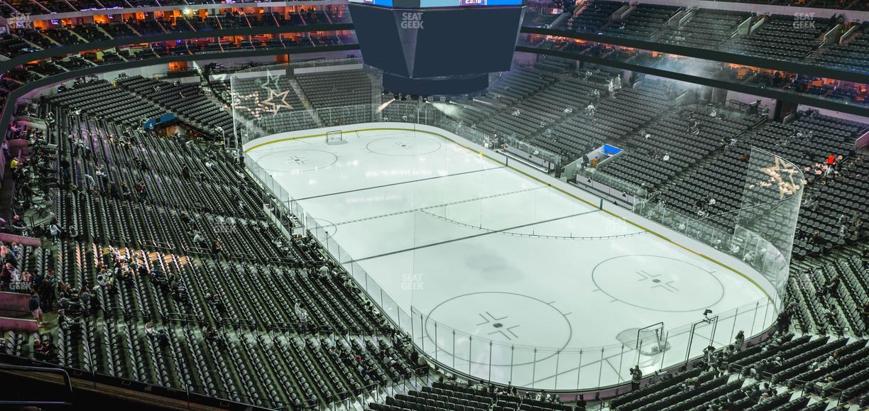 American Airlines Center - Section 304 Seat View