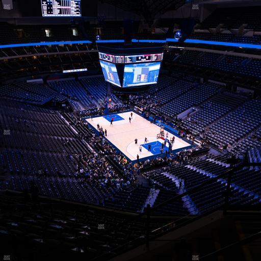 American Airlines Center - Section 304 Seat View