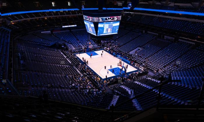 American Airlines Center - Section 304 Seat View