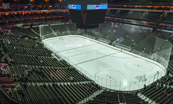 American Airlines Center - Section 305 Seat View