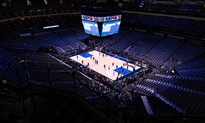 American Airlines Center - Section 305 Seat View