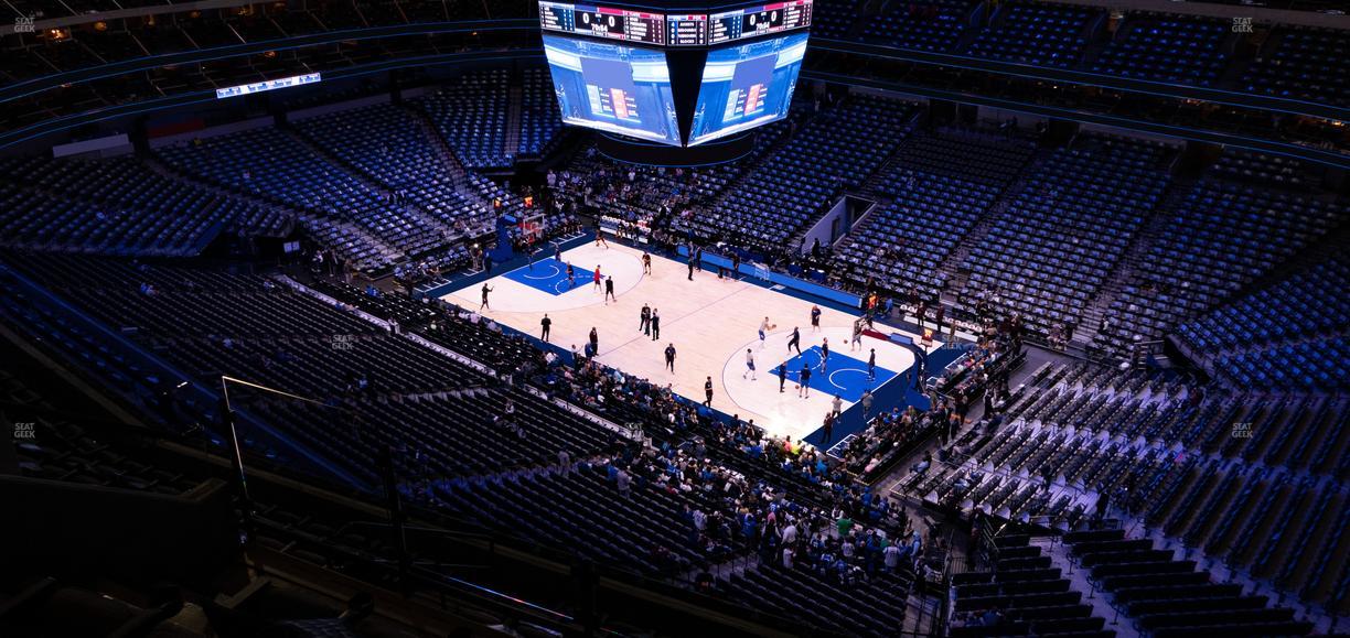 American Airlines Center - Section 306 Seat View