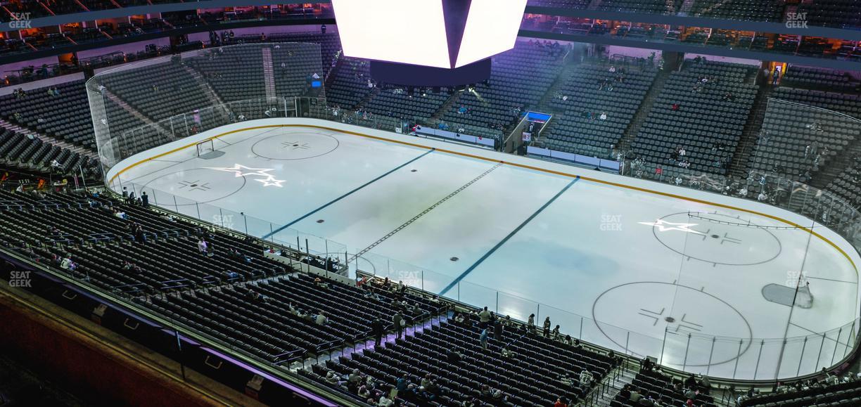 American Airlines Center - Section 307 Seat View