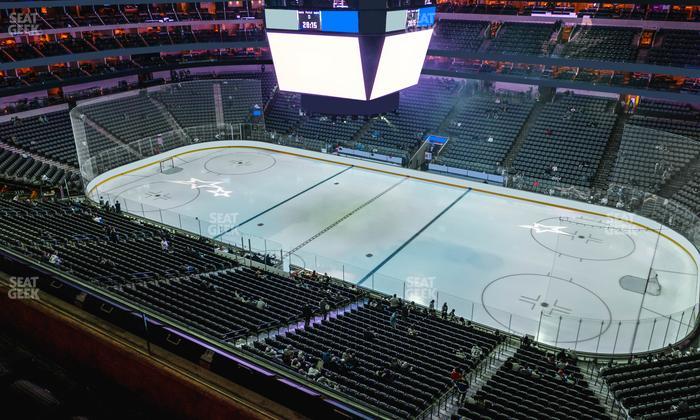 American Airlines Center - Section 307 Seat View