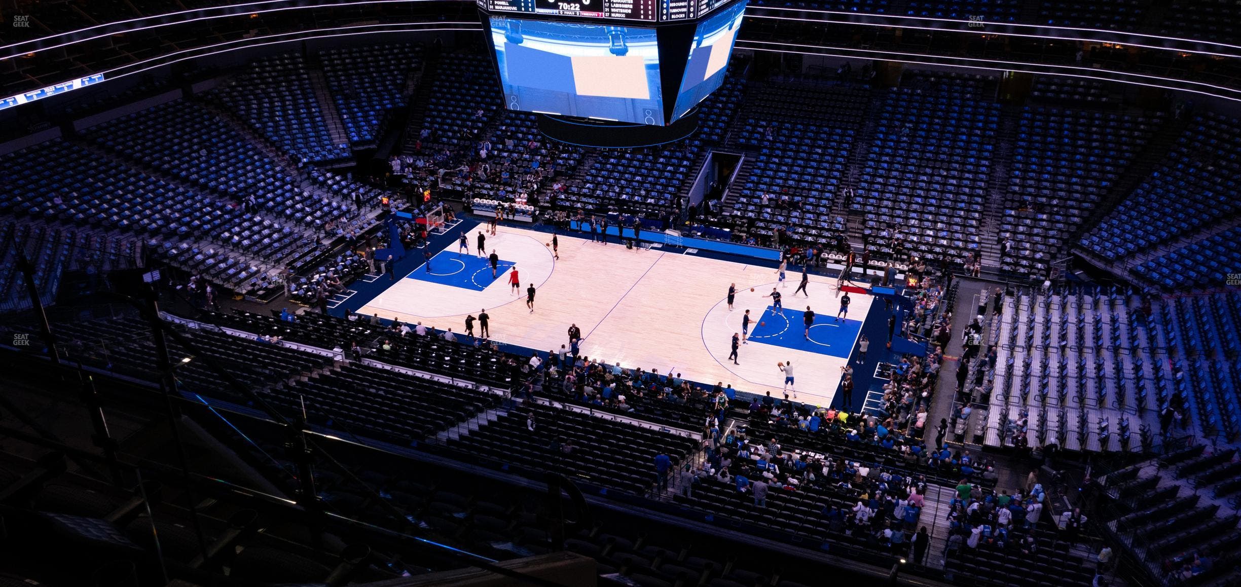 American Airlines Center - Section 308 Seat View