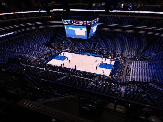 American Airlines Center - Section 308 Seat View