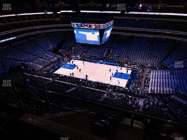 American Airlines Center - Section 308 Seat View
