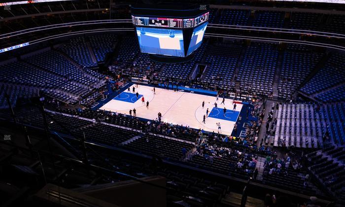 American Airlines Center - Section 308 Seat View