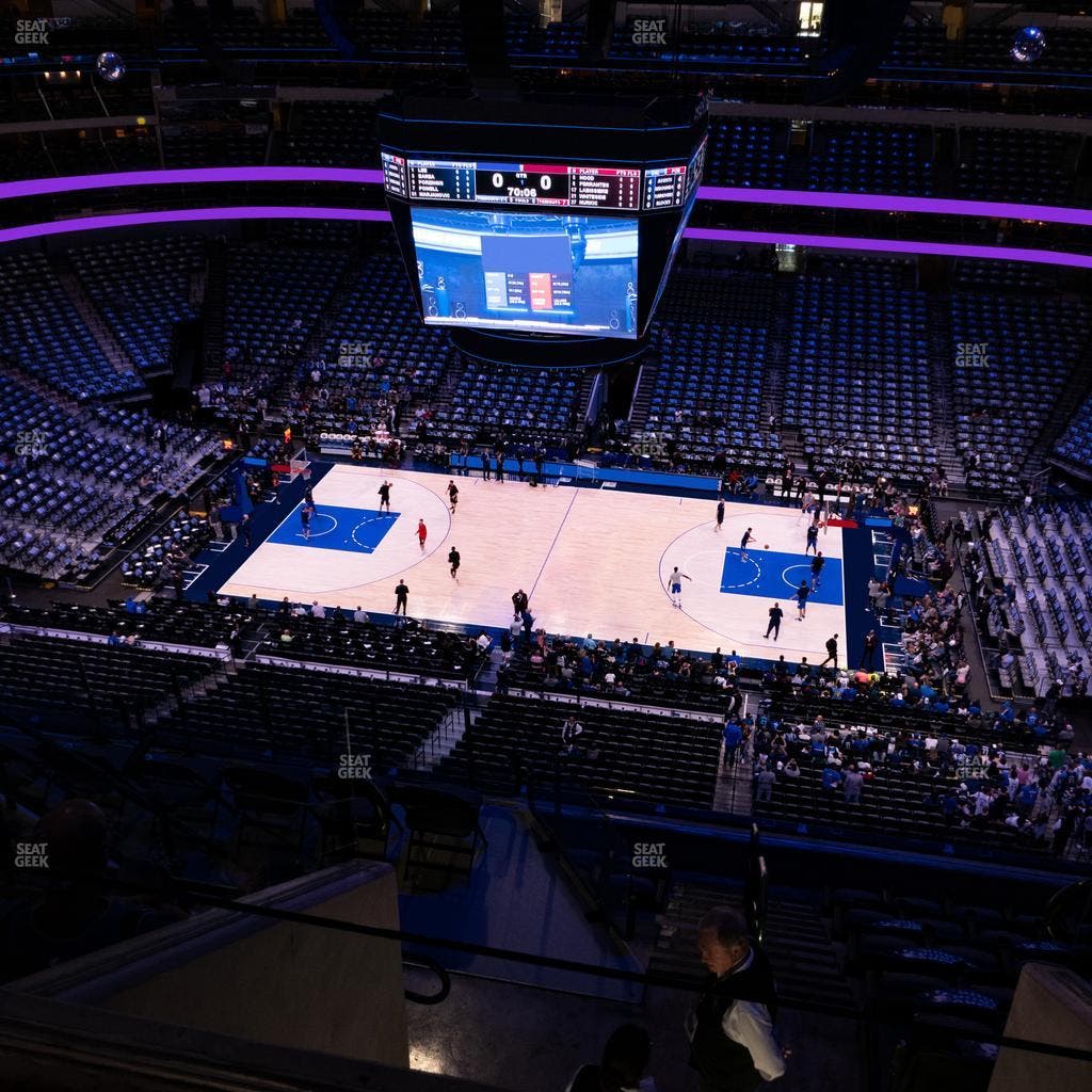 American Airlines Center - Section 309 Seat View