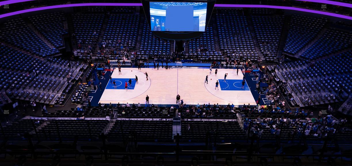 American Airlines Center - Section 310 Seat View