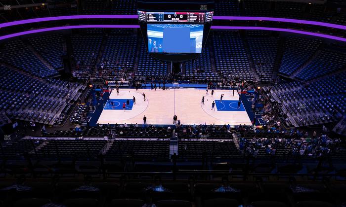 American Airlines Center - Section 310 Seat View