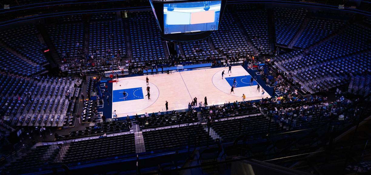 American Airlines Center - Section 311 Seat View