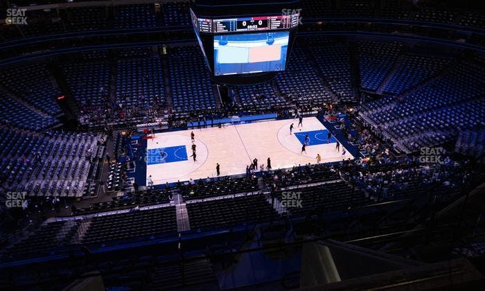 American Airlines Center - Section 311 Seat View