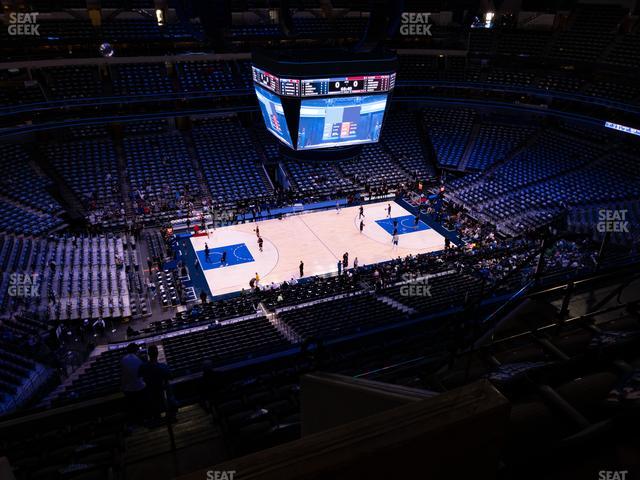 American Airlines Center - Section 312 Seat View