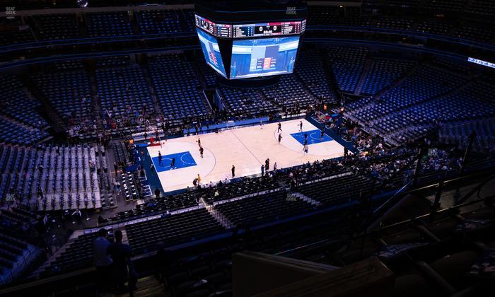 American Airlines Center - Section 312 Seat View