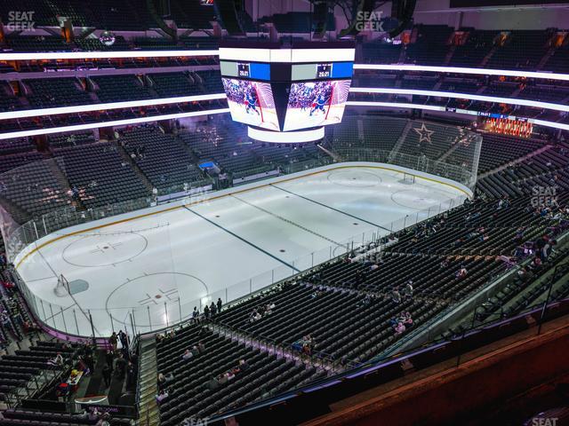 American Airlines Center - Section 313 Seat View