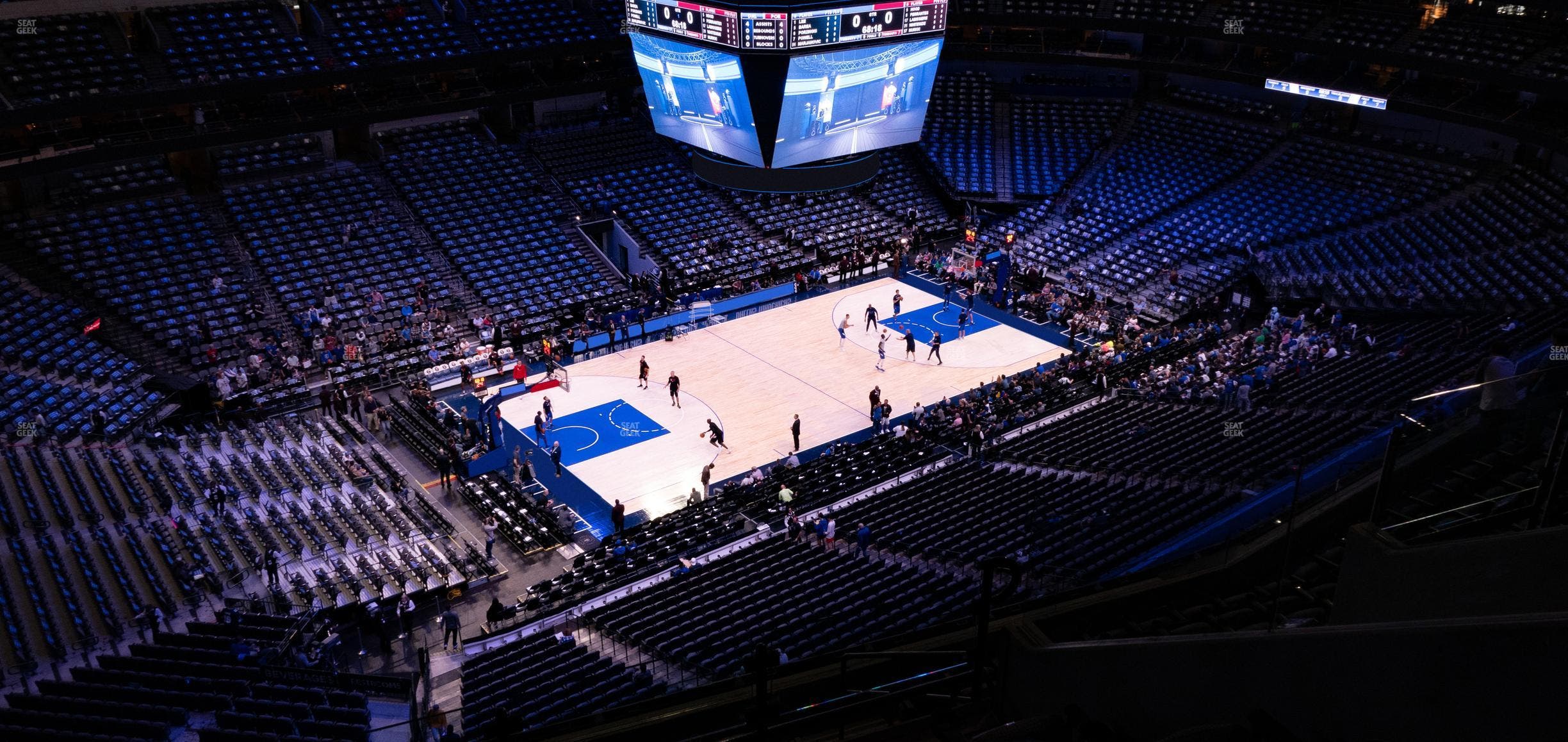 American Airlines Center - Section 313 Seat View