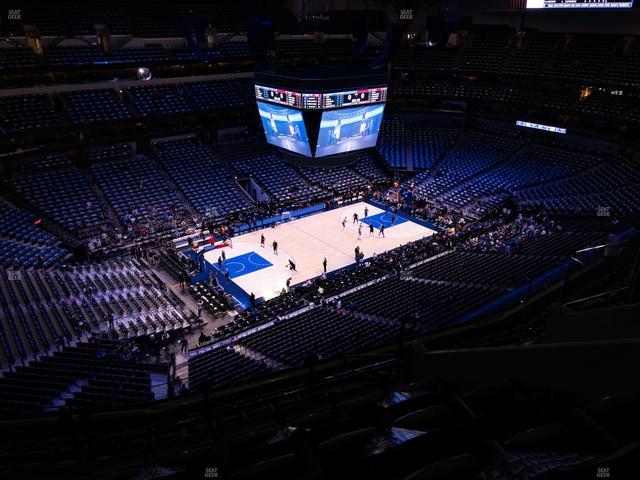American Airlines Center - Section 313 Seat View