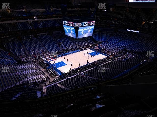 American Airlines Center - Section 313 Seat View
